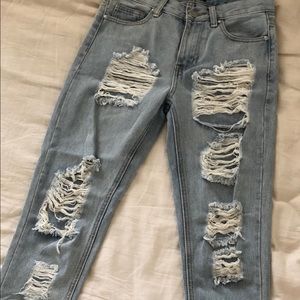 Ripped Mom Jeans